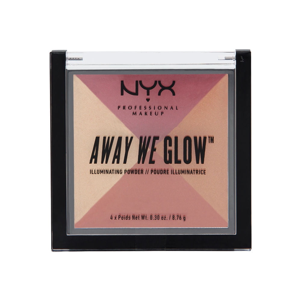 NYX Cosmetics Away We Glow Illuminating Powder Sunset Blvd