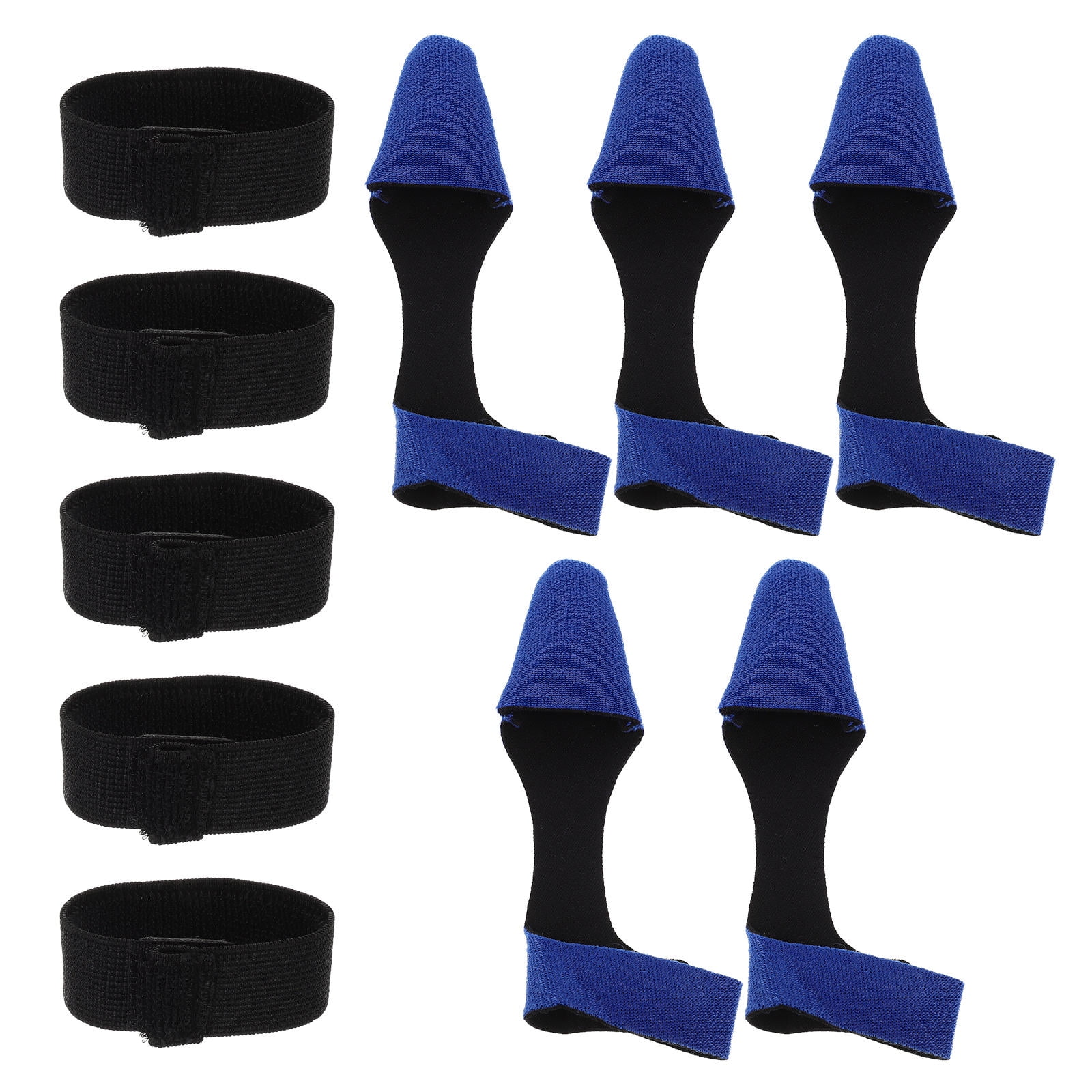 GAXIRE Fishing Rod Sleeve Case Durable Neoprene Portable Lightweight 5Sets