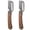 A, variant on 2PCS Stainless Steel Vegetable Peeler with Wooden Handle & Built-in Bottle Opener, Arc-Shaped Blade for Fast Kitchen Prep, C