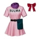 thumbnail image 1 of 2026 Bulma Costume Set - Retro Anime Cosplay Dress for Women, 1 of 5