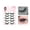 B, variant on Glittery False Eyelashes with Sparkling Strip, Lightweight and Reusable for Daily Wear, Parties, and Weddings