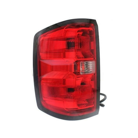 Left Driver Side Tail Light Assembly - Compatible with 2014 GMC Sierra 2500 HD