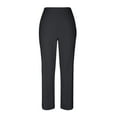 thumbnail image 6 of Jzuxvd Women's Cross High Waist Stretch Pocket Fashion Casual Pants Sweatpants Dark Gray S, 6 of 6