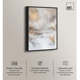 thumbnail image 2 of Burnished Patina Canvas Gemstone Abstract Art by Art Remedy, Black Frame, 20" x 30", 2 of 7