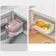 thumbnail image 5 of Fiambrera de gran capacidad con asa y compartimento doble, con tenedor-cuchara | Recipiente de plástico con aislamiento térmico, cierre hermético y vaso extraíble | Caja bento portátil para el, 5 of 8
