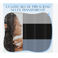 thumbnail image 4 of Cortina De Ducha Con Ganchos 180x180cm Impermeable color negro, 4 of 4