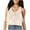 White, variant on Ahdbta Women Lace Trim Tank Tops Sleeveless Tie Button Front Crop Y2K Going Out Tops Cute Summer Cami Shirt