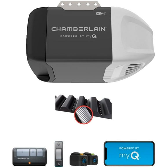 Smart Garage Opener with Quiet Belt Drive System - 1/2 HP