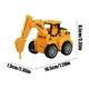 thumbnail image 3 of Coche de juguete infantil de empuje hacia atrás, coche de ingeniería, coche de juguete infantil, coche pequeño educativo infantil, carretilla de presión, 3 of 6