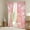 Pink, variant on Rose Castle 30%-50% Blackout Curtains Dreamy Princess Theme Curtains,Pink Castle Decor Curtains & Drapes,Rainbow Glitter Floral (38Wx45L) 2 Panels Window Curtains Teens Bedroom