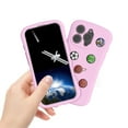 thumbnail image 3 of Allytechgroup Kids Case Compatible with iPhone 16 Pro Max 6.9", [1x Screen Protector] Soft EVA Slim Lightweight Kid-Friendly Design Shockproof Back Cover for Apple iPhone 16 Pro Max, Pink, 3 of 9