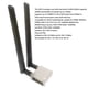 thumbnail image 4 of Tarjeta de red WiFi 6 80211ax 574Mbps en adaptador de red WiFi 6 de 24 GHz de doble banda para transmisión, 4 of 8