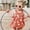 Red, variant on ATOGUTA Baby Onesies Sleeveless Tank Floral Print Romper Bodysuit Outfits Red, Sizes 0-24M