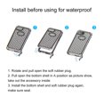 thumbnail image 4 of Étui Imperméable 5.5 Pouces Antichoc Anti-Poussière Robuste pour IPhone7 Plus, 4 of 10