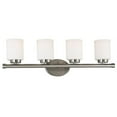 thumbnail image 1 of Kenroy 80404BS Mezzanine 4 Light Vanity- Brushed Steel Finish, 1 of 1