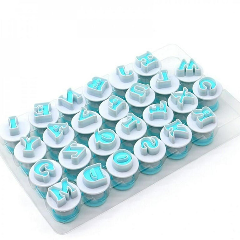 Buy Alphabet Stamps Cake Decorating Set - Number Cookie Cutters