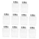 thumbnail image 3 of 10 botellas de jugo vacías con tapas, botellas de agua multifuncionales, recipientes para bebidas, jarras para leche, té, jugos y viajes., 3 of 8
