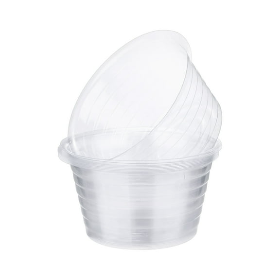 Uxcell 10-Pack Planter Saucers, 6 Inch Plastic Plant Saucers Flower Pot Tray Flower Pot Drip Pan for Indoor Outdoor