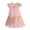 Pink, variant on Fozruso Cute Girls Dresses Toddler Girls Fly Sleeve Star Moon Sequin Dress Dance Party Ruffles Dresses Clothes Sizes 2-3 Years
