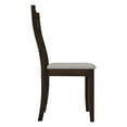 thumbnail image 5 of Castle Place Simple Timeless Wooden Dining Chair, Set of 2, Brown, 5 of 8
