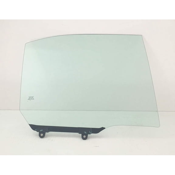Passenger Right Side Rear Door Window Door Glass Compatible with Nissan Sentra 4 Door Sedan 2000-2006 Models
