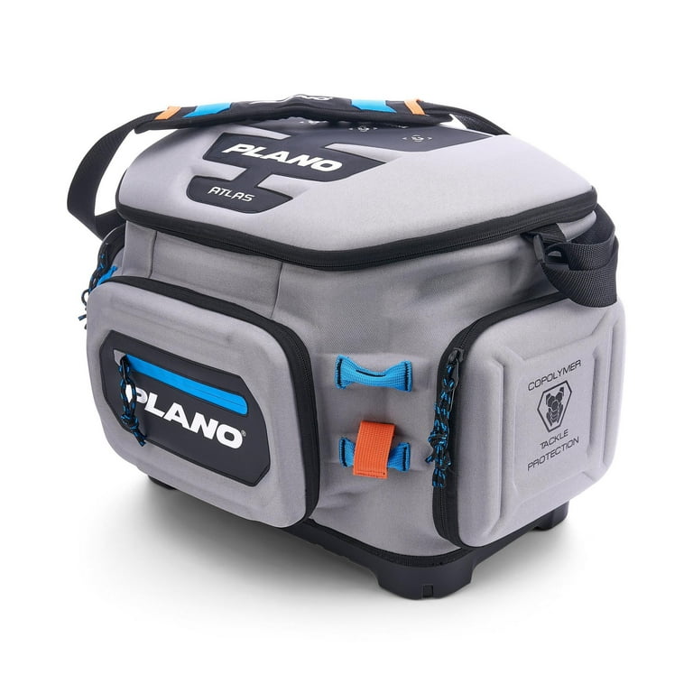 Plano Atlas EVA Construction Waterproof Base Tackle Bag with 3 Trays, 3750 Utility Boxes - Walmart.com Plano Atlas EVA Construction Waterproof Base Tackle Bag with 3 Trays, 3750 Utility Boxes - Walmart.com