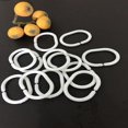 thumbnail image 1 of Paquete de 12 anillos de cortina, 12 piezas de ganchos de plástico para cortina de ducha, ganchos para cortina de baño, 1 of 3