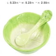 thumbnail image 3 of Ceramic Creative Fruit Shape  Bowl Cartoon Vegetable Tableware  Cute Bowl Serving Bowl Strawberry Bowl with Spoon, 3 of 13