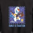 thumbnail image 3 of Frozen 2 - Olaf Family Is Tradition - Toddler And Youth Crewneck Fleece Sweatshirt, 3 of 5