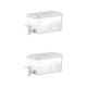 thumbnail image 1 of Matsuzay Clear Cool Water Bucket with Kitchen Plastic Gadgets for Home Parties Type1, 1 of 1