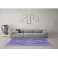 thumbnail image 3 of Ahgly Company Indoor Rectangle Southwestern Blue Country Area Rugs, 3' x 5', 3 of 4