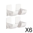thumbnail image 1 of 6x Soporte para Bolsa de Basura, Soporte para Rollo de Bolsa de Basura Reutilizable, Soporte de Almacenamiento para Película Adhesiva, Papel de Alumin 6 piezas, 1 of 9