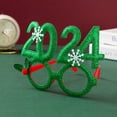 thumbnail image 5 of Hariumiu Party Prop Glasses 6pcs 2024 New Year Eyeglasses Comfortable Creative Graduation Number Sunglasses for Celebration Party Festive Christmas Glasses, 5 of 8