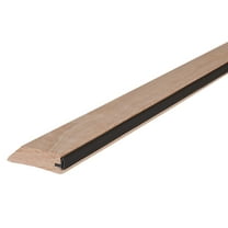 M-D Building Products 13748 3-1/2 in. x 1 in. x 36 in. Natural Hardwood and Vinyl High-Profile Outswing Door Threshold