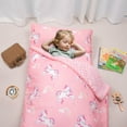 thumbnail image 7 of Primlect Nap Mat, 55" x 22" x 2", Thickened Sleeping Bags with Removable Pillow, for Daycare, 7 of 7