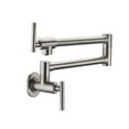 thumbnail image 1 of Filler Tap Foldable Kitchen Faucet Single Cold Sink Tap Rotate Folding Spout Chrome Brass Wall Mounted Crane ,Easy to Install, 1 of 7