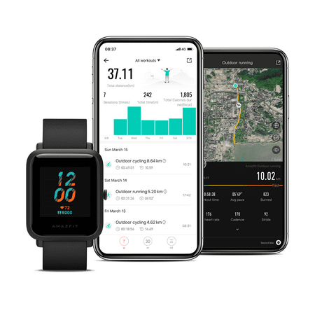 Amazfit Bip S Fitness Smartwatch, 40 Day Battery Life, 10 Sports Modes