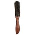 thumbnail image 4 of figatia Brosse à Barbe pour Hommes avec Poils Rigides pour Barbe Poils Manche en Bois Courbé, 4 of 7