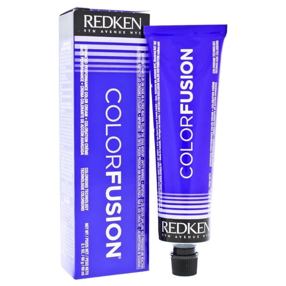 Redken Color Fusion Hair Color - Cool Fashion - 6Br / Brown Red - Pack of 1 with Sleek Comb