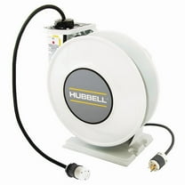 Hubbell Wiring Device-Kellems Extension Cord Reel,125VAC,45 ft. L HBLI45123TL20