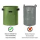 thumbnail image 3 of LAGarden 2 Packs 7 Gallon Potato Planting Bag Observation Harvest Window Garden LAGarden Modern, 3 of 11