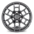 thumbnail image 2 of Set of 16" Matte Gunmetal Flow Forged Pro Style 2020 Wheels for Tacoma, 4Runner, FJ Cruiser (16x8, 0mm Offset), 2 of 4