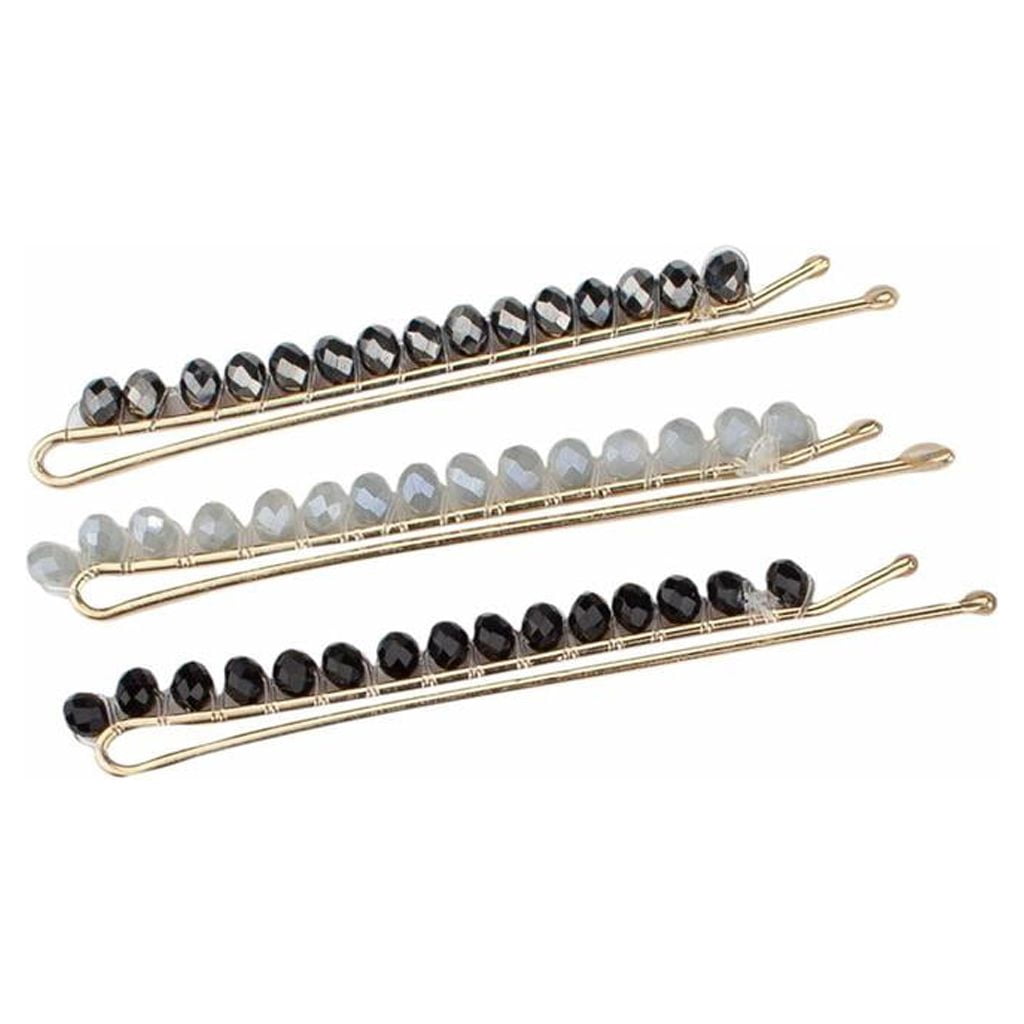 Beaupretty Retro Haarnadeln Set - 5 Stück Vintage Bobby Pins Mit Strass Für Braut & Alltag