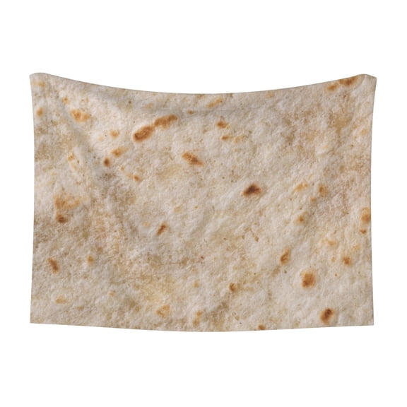 Naloa Tortilla Dog Blanket, 3 Sizes Cat Blanket for Indoor Cats Large Medium Small Dog Gifts-Small