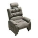 thumbnail image 2 of Sofá Silla Gaming,Silla Gaming Sofá Sillón Muebles Ergonómicos,Silla Reclinable Respaldo Ajustable Sala De Estar,Silla De Computadora Reclinable Bolsillos Laterales Gris con reposacabezas, 2 of 8