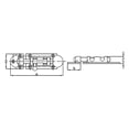 thumbnail image 2 of White Water 6598S Stainless Steel Barrel Bolt Door Latch For Boat, 2 of 3