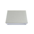 thumbnail image 2 of Aspen Creative 32037 Transitional Rectangle Hardback Shape Spider Construction Lamp Shade in Off White, 16"&nbsp;wide, Top: (8" + 14") Bottom: (10 + 16")&nbsp; x Height: 10", 2 of 6
