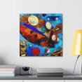 thumbnail image 4 of Blimp over New York - Canvas, 4 of 10