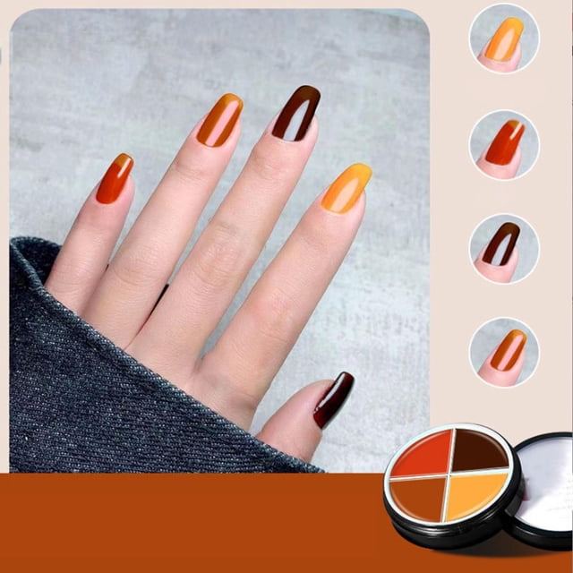 Gel de pegamento para de uñas quatre en un, 4 , crema suave, pegamento de uñas con de caja popular sólida para manicura, hogar, mujer 01 Salvador Pegamento para esmalte de uñas
