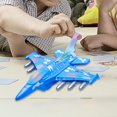 thumbnail image 1 of Aviones de simulación de Juguete CUTICAT modelo de avión deslizante con luces azul, 1 of 8